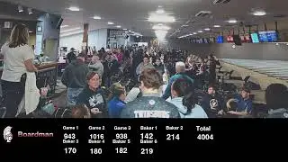 Boardman Spartans Bowling (Varsity Boys) Sectional Preview Kent, Ohio 1/17/26