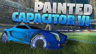 All Painted 'Capacitor IV' Wheels On Rocket League