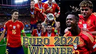 SPAIN Euro 2024 Winner | Spain won the Euro after 12 years
