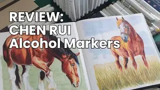 Check out this Cheap Ohuhu Alternative for coloring | Chen Rui Alcohol Markers Review