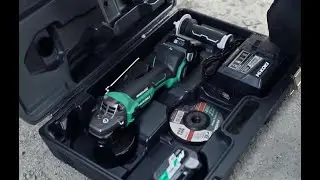 Тест-бзор аккумуляторной УШМ с вентильным двигателем Hikoki MULTI VOLT  G 3613DA