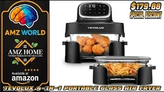 Review TEVOLUX 4-in-1 Portable Glass Air Fryer     -    AMZ World