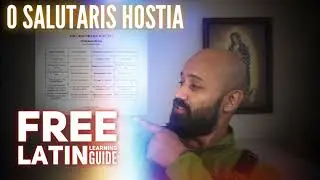 Выучите &laquo;O Salutaris Hostia&raquo; | БЕСПЛАТНОЕ руководство по изучению латыни (только аудио)