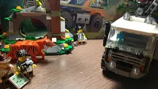 обзор на lego city 60426 экспедиция в джунгли