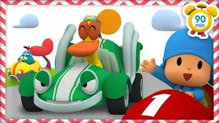Pocoyo Car Racing 🚗 | Fun Cartoon Racing for Kids