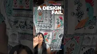 Fashion Print Fail:  Designer Spots Hidden Production Error !        #patternn
