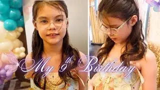 My 9th Birthday Celebration 🦋 | Butterfly Theme Birthday Party Vlog