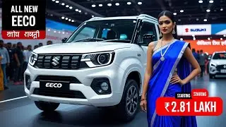 ₹2.81 लाख में 7-सीटर! 😱Suzuki Eeco 2025 White 🚐 | Full Review | Mileage, Price & Features 🔥