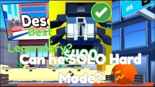 Can The Mech Cameraman SOLO Hard Mode? Reborn Toilet Tower Defense💥