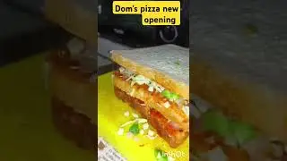 Dom's pizza new opening #subscribe#testypizza#buger#