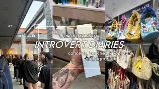 introvert diaries 🪼🎉 birthday vlog ; concerts, beaches, kpop store, and Aquarium of the Pacific