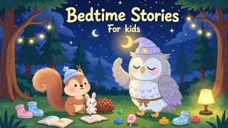 SLEEP MEDITATION LULLABY FOR KIDS LULU OWL & PIP SQUIRREL BEDTIME STORY