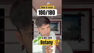 Easiest🥹 Botany Chapters That Give the Most Marks 📈in NEET!