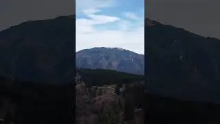 #shorts Relaxing 360 Mountain view #drone video, Hi Res version in channel