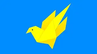 How to Make an Origami Flapping Bird | Easy Paper Bird Step by Step Tutorial | DIY Paper