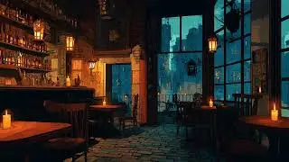 Calmed By Nature: A Cozy Jazz Cafe with Soothing Rain Sounds