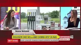 INFO JUTRO - Prodat NIS! Dogovorili se Rusi i Mađari, Srbija za 5 odsto uvećala svoj udeo