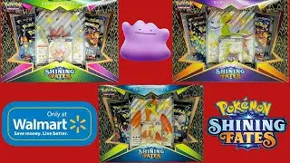 Eldegoss V,  Boltund V, Cramorant V Collection Boxes Walmart Exclusives 2021 Shining Fates!