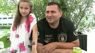 Ifj Fekete László és kislányai :Amina és Leila :)