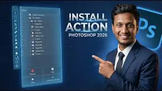 How to Install Actions in Adobe Photoshop 2026 | Step-by-Step Beginner to Pro Tutorial