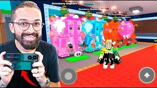 🔥 TESTEI O MELHOR CELULAR DO MUNDO pra JOGAR BRAINROT no ROBLOX! 😱📱🔥