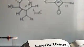 Acid and base lone pair of electron theory for Lewis