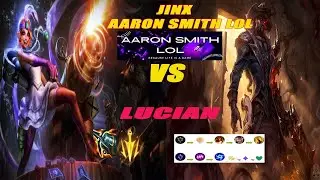 Aaron Smith Play Jinx  vs Lucian - VCS Challenger - Patch 12.9 Season 12 | Day 3