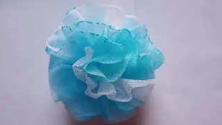 how to  making waste surgical mask flower / mask flower design/mask rose flower making