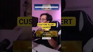 cara membuat custom alert donasi / saweran #tutorial #obs #saweria