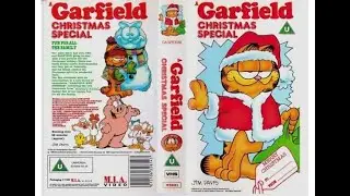 A Garfield Christmas Special (1989 UK VHS)