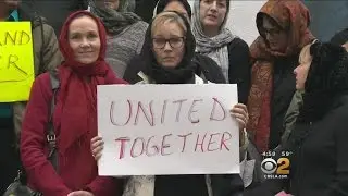People From All Walks Of Life Gather At Islamic Center For Muslim Solidarity