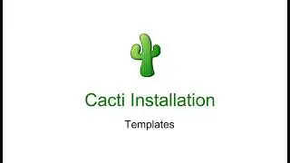 06 Cacti templates installation