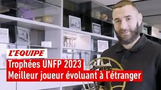 Troph&eacute;e UNFP 2023 -  Karim Benzema (Real Madrid) &eacute;lu meilleur joueur fran&ccedil;ais &eacute;voluant &agrave; l'&eacute;tranger