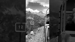 🚂 Riding through the clouds on a mountain dream 🌲⛰️