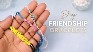 Easy DIY Friendship Bracelets for Beginners| #viral #diy #craft 