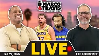 Still Feeling That Rams Loss? Lakers Can Cheer You Up!🤩 Luka Magic🪄 & MORE - D'Marco & Travis