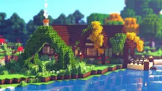 Minecraft | How to Build a Cottage Survival Base pt. 1 (Exterior)