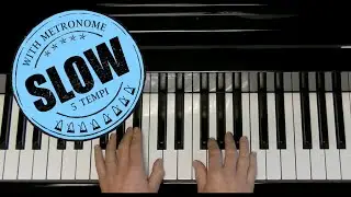Minuet in C - K 6 - Mozart - ABRSM Grade 1 - A:2 - Slow - 5  DifferentTempi