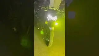 Gold Runway x40 lights on Z900 .#kawasaki #gj16 #india #z900 #foglights #GR #clearwater