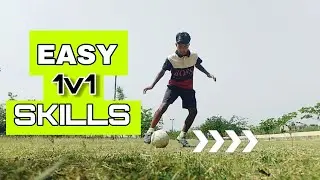 BEGINNER 1V1 SKILLS FULL TUTORIAL 💯//EASY AND EFFECTIVE SKILL//#love #viral #football