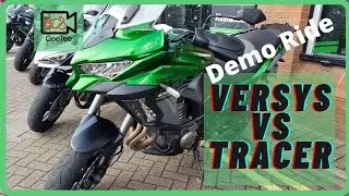 Kawasaki Versys 1000 GT vs Yamaha Tracer 900 GT, First impressions and Comparison.