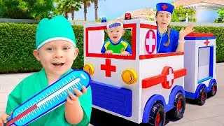 Karetka Pogotowia 🚑 Oliver i Mama są Lekarzami
