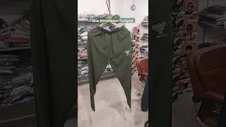 Windcheater Trackpant for Men (Olive) | SPORTS VILLA #sportsvilla #olive #trackpants #windcheater