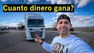 Cuanto DINERO gana un CAMIONERO en ESPAÑA durmiendo todos los dias en CASA | LaurGarage | REAL |