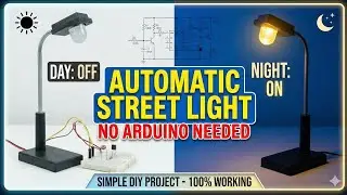 How to make Automatic street light (DIY) | science fair project - school project