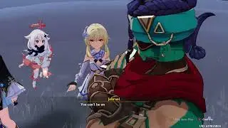 Genshin Impact shenanigan's  on crack co op #genshinimpact 1 of 4 desert sumeru plus quest