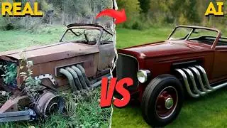 AI vs Reality: The Most Insane Car Restoration You&rsquo;ll Ever See!