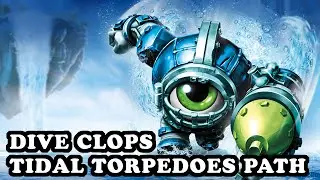 Skylanders Superchargers - Dive Clops - Tidal Torpedoes Path - GAMEPLAY