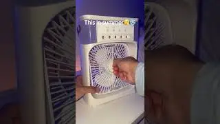 Beat the Heat! 🌞❄️🌞 #aircooler #heatwaverelief #sorefreshing #fanvibes #summeressentials