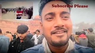 Came to visit Red Fort with brother on New Year 🌹 @Ajay_official_up27 Ajay Shahjahanpur Bale #up27 